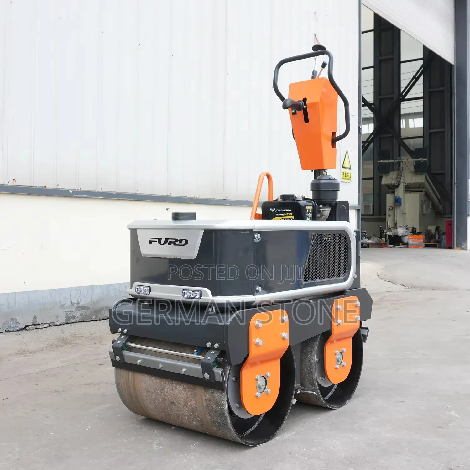 Double Drum Hand Roller Compactor