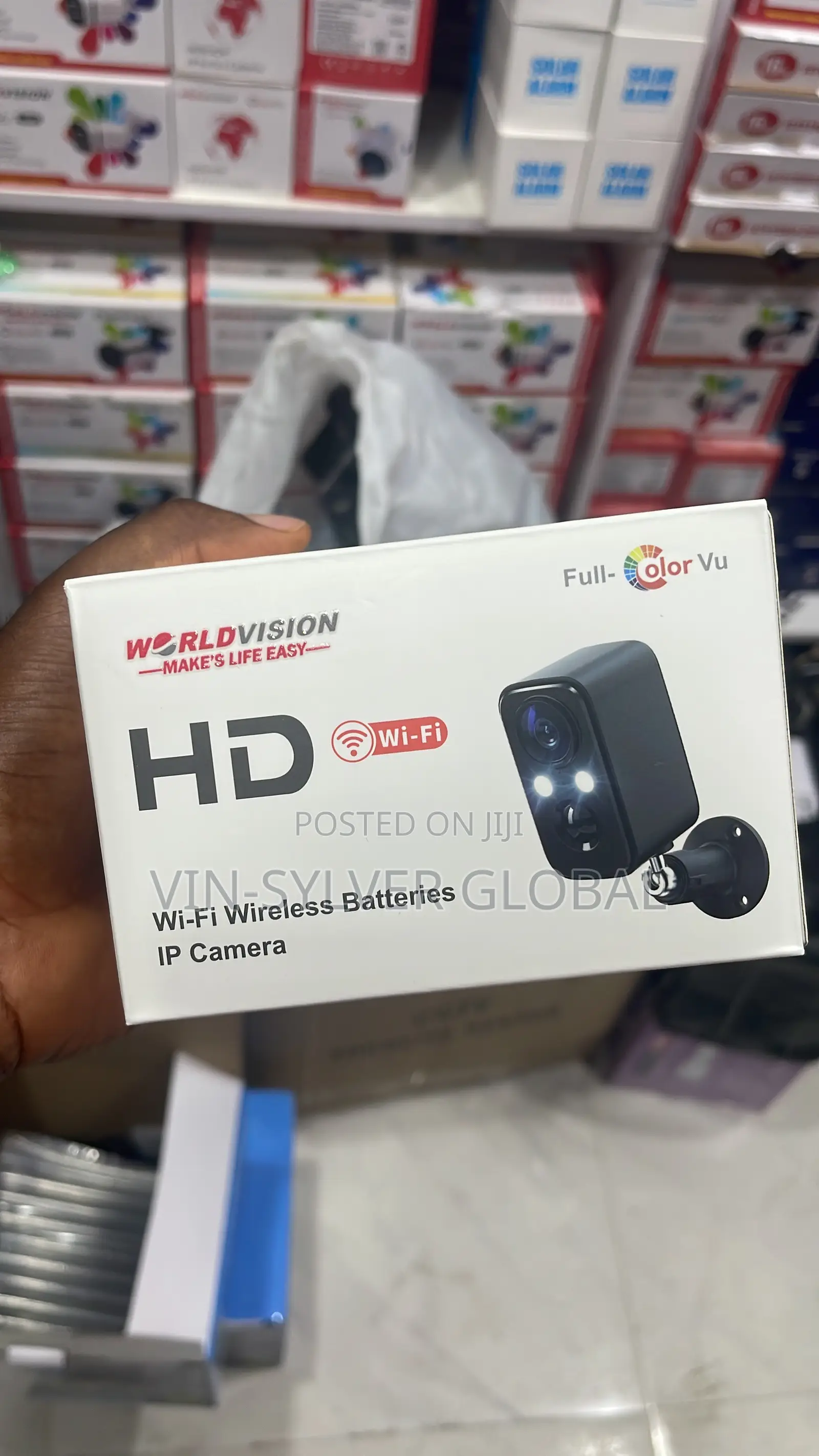 Wi-Fi With Inbuilt Battery CCTV Camera