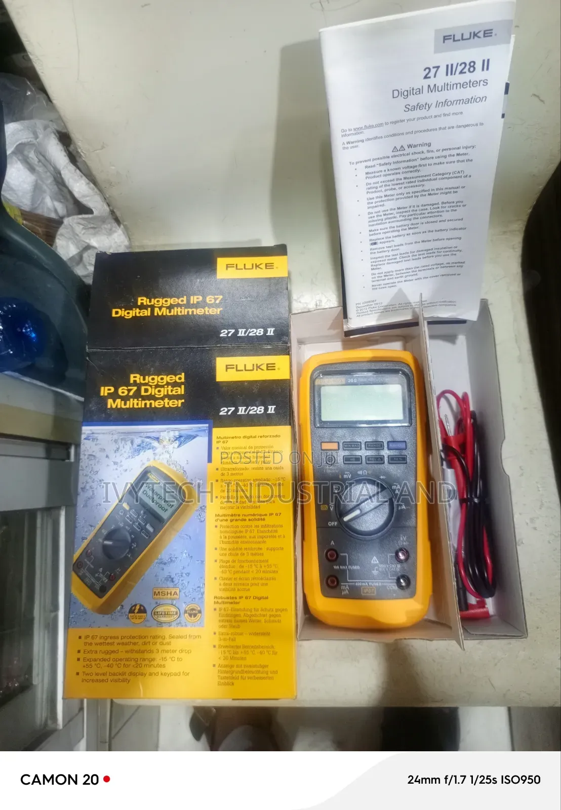 Fluke 28 Ii Rugged Digital Multimeter