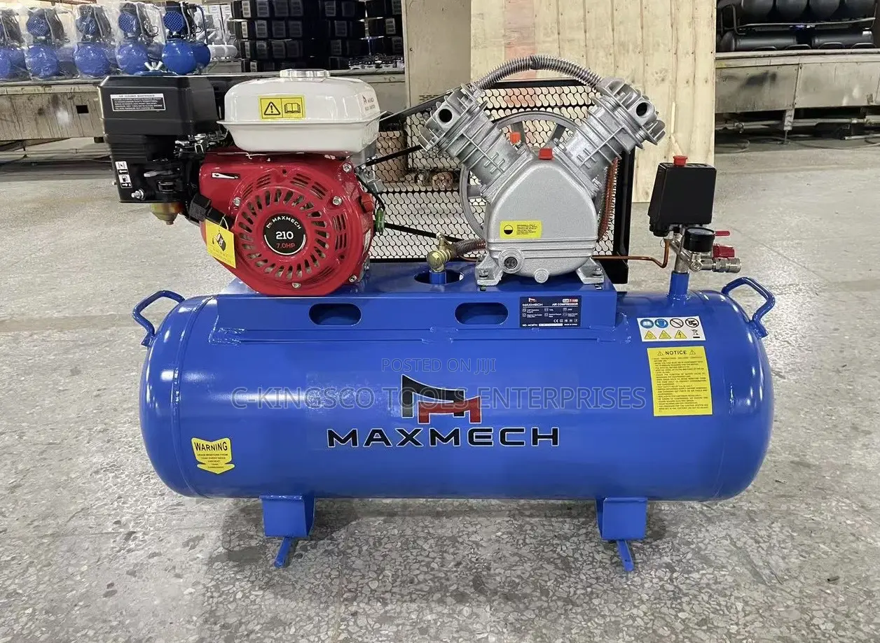 Maxmech Petrol Air Compressor 100l