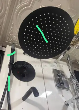 Round Conduit Shower Mixer