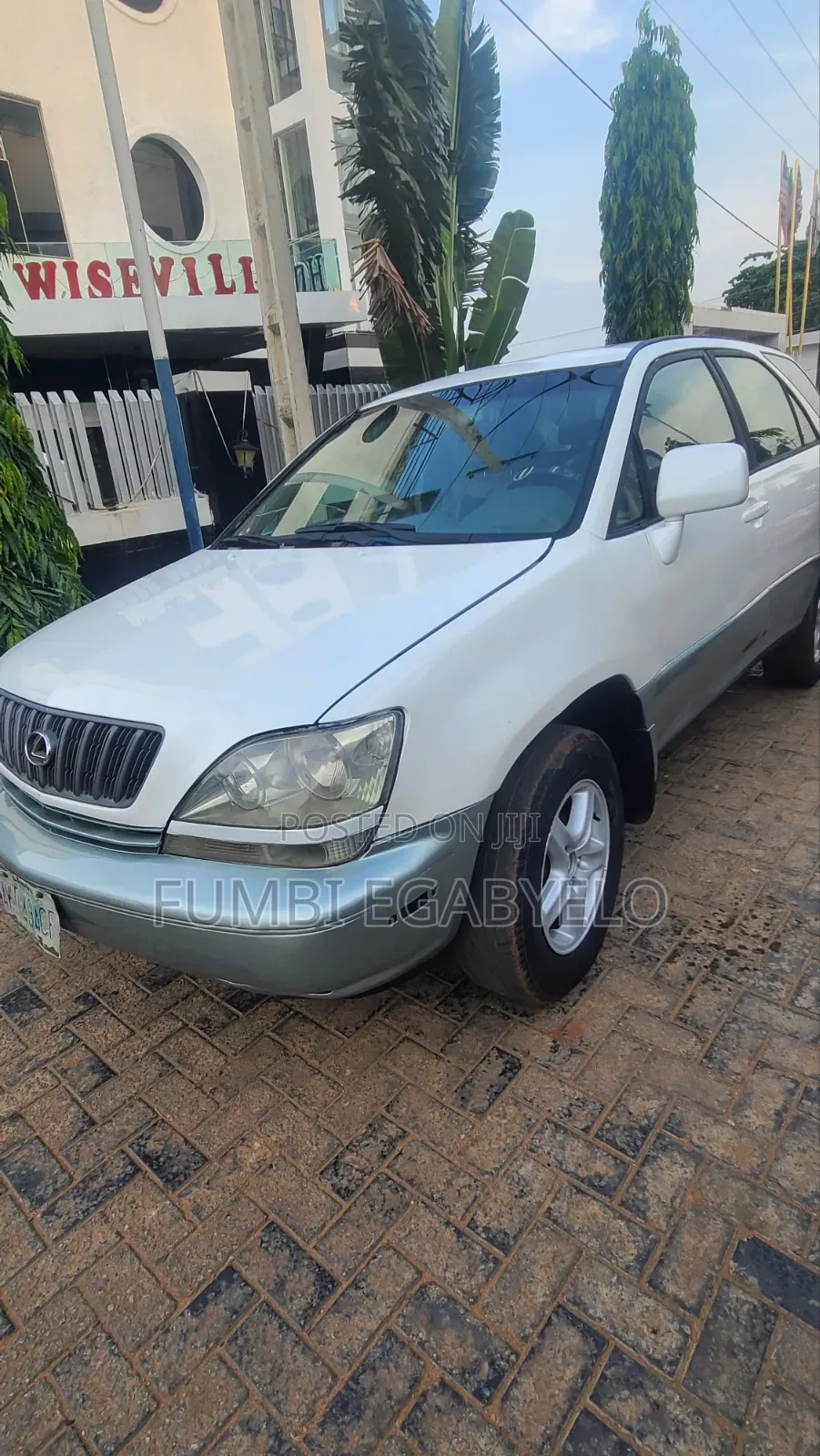 Lexus RX 2002 White