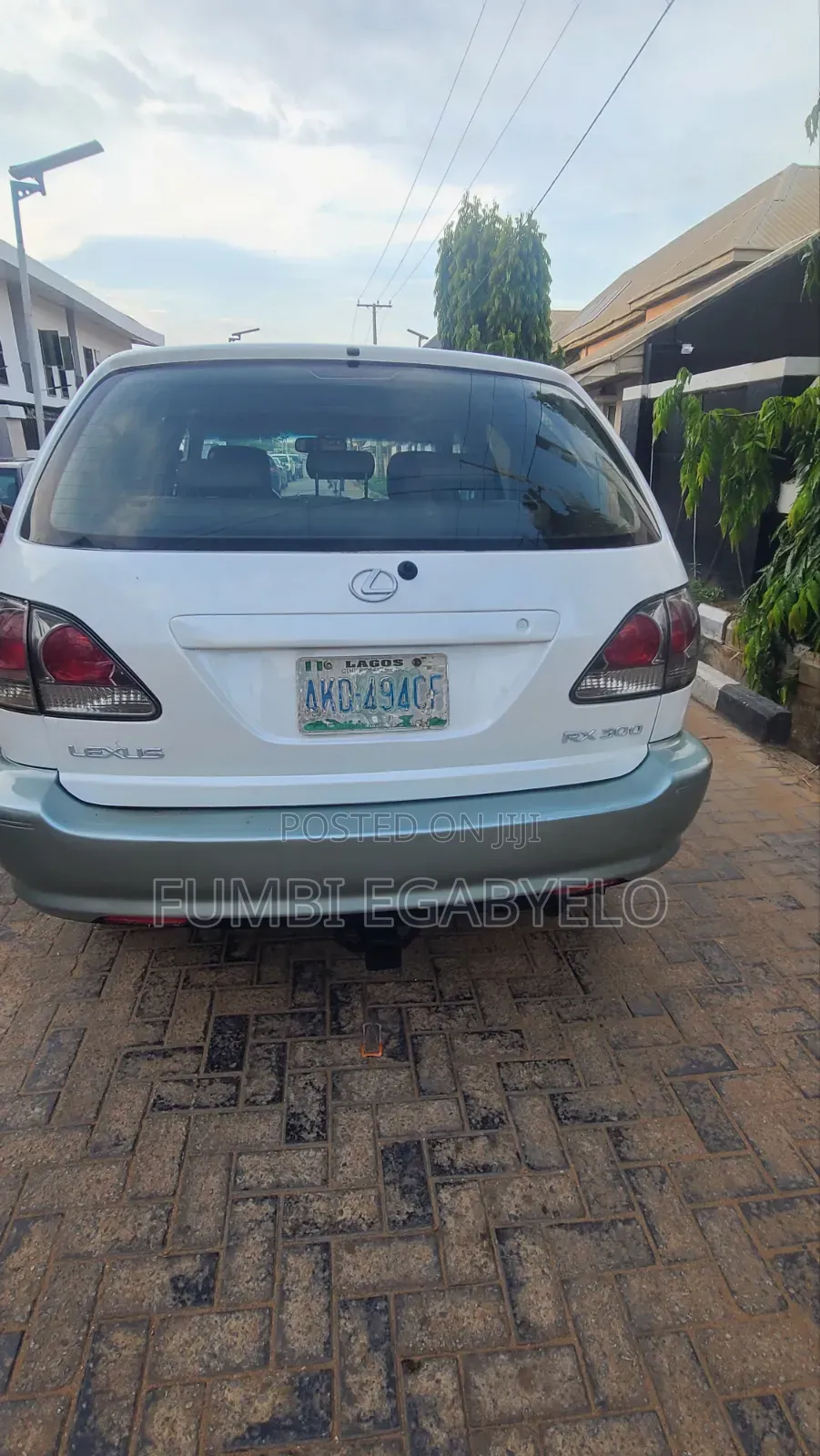 Lexus RX 2002 White