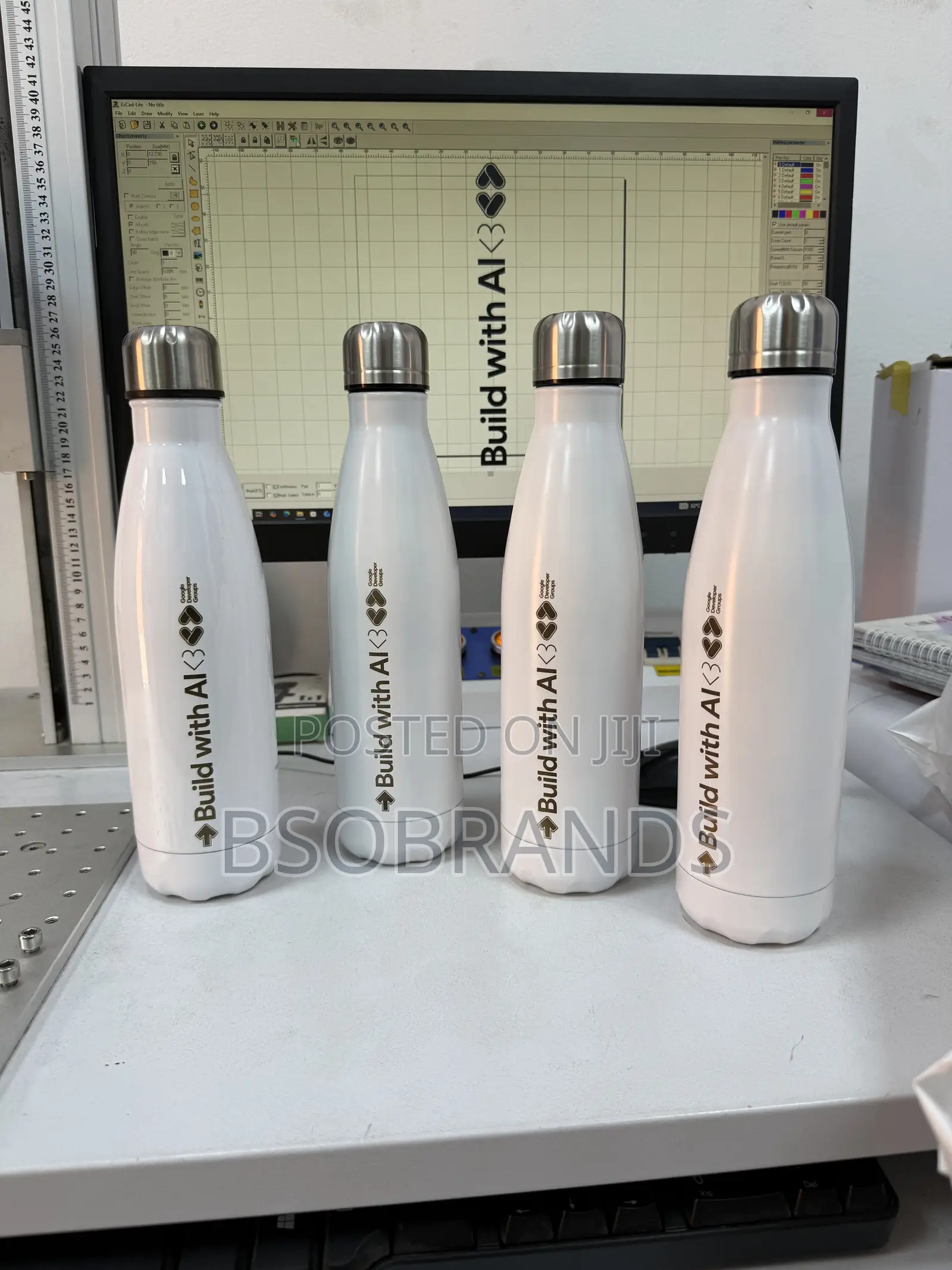 Engraved Flask