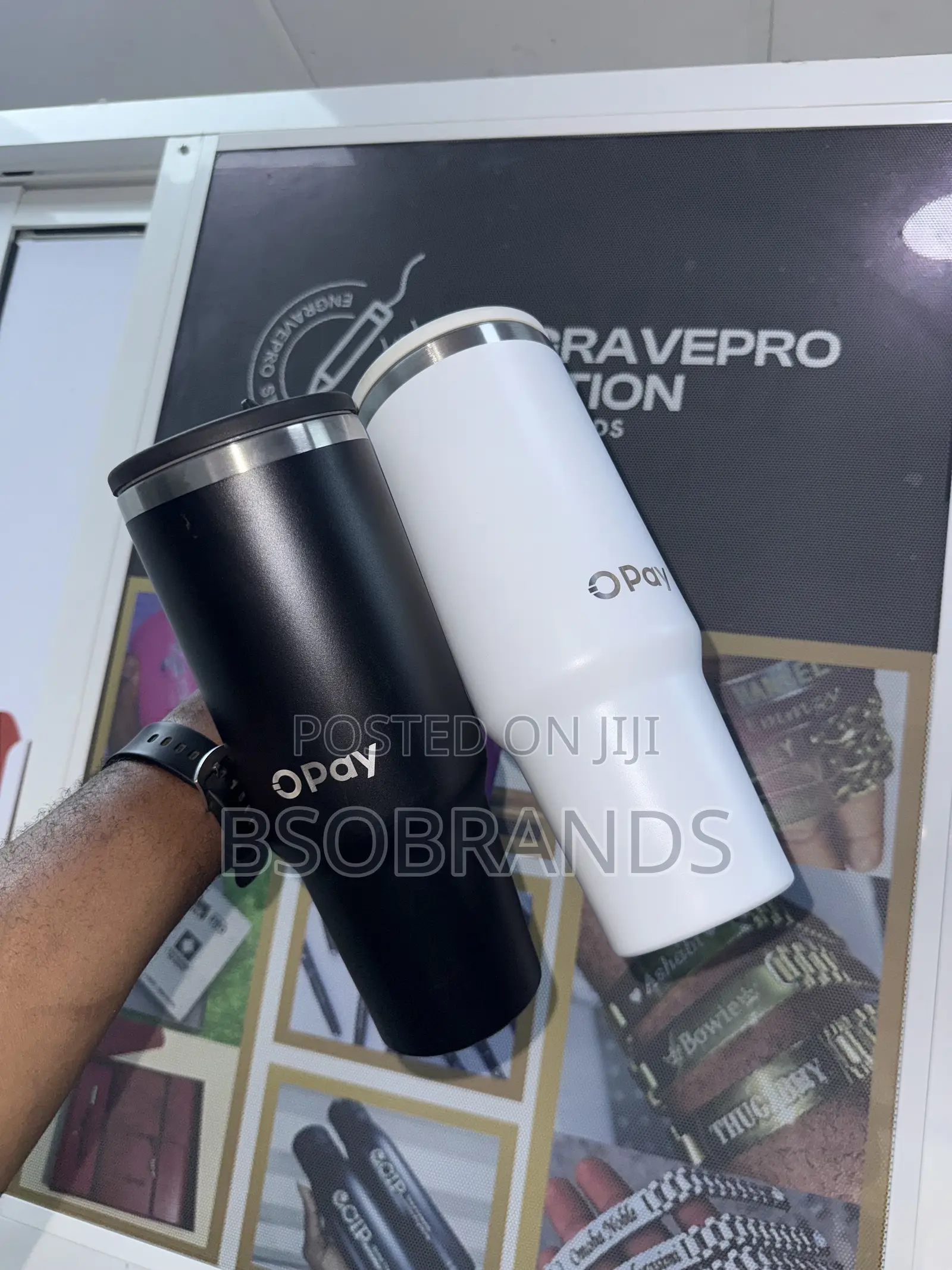 Engraved Flask