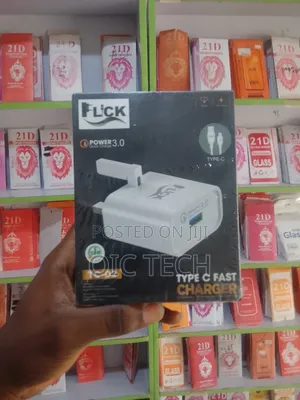 Flick Tc-02 Type-C Fast Charger