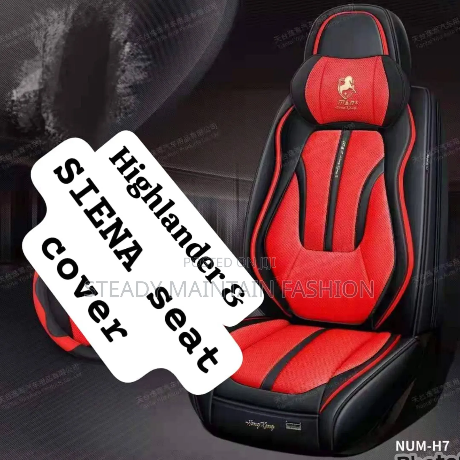 Highlander and Sienna Seat Cover