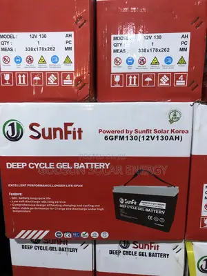 Sunfit Gel Solar Battery