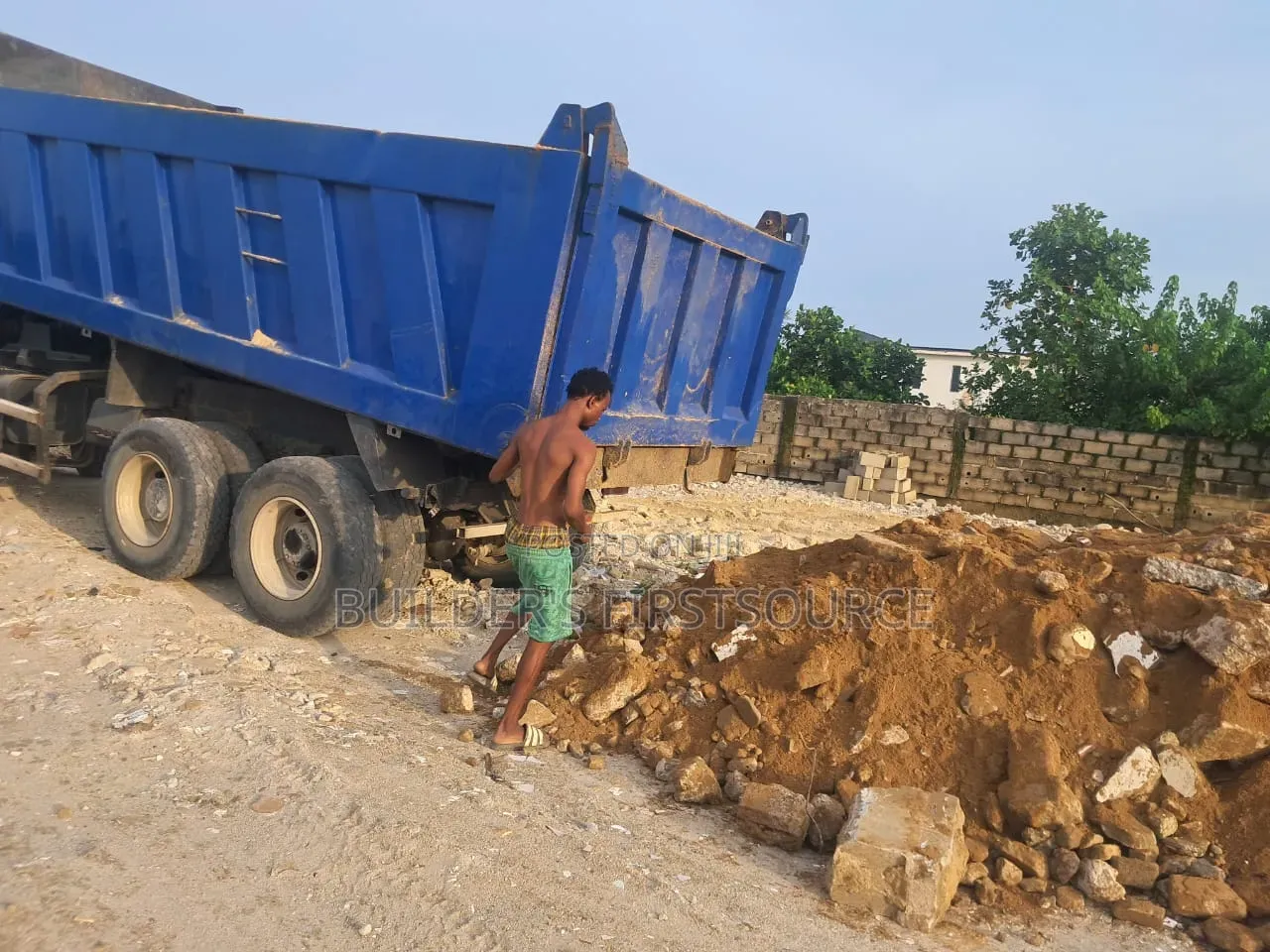 Rubbles for Land Filling