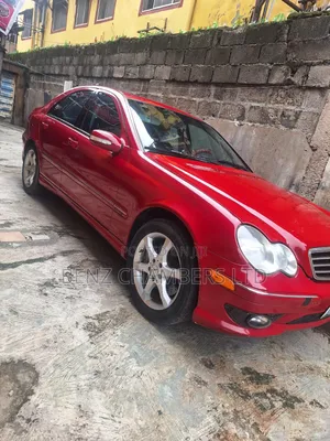 Mercedes-Benz C230 2007 Red