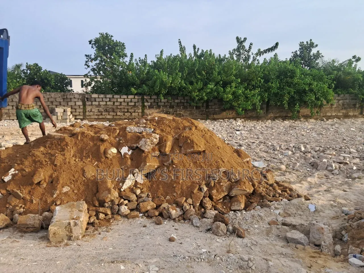 Rubbles for Land Filling