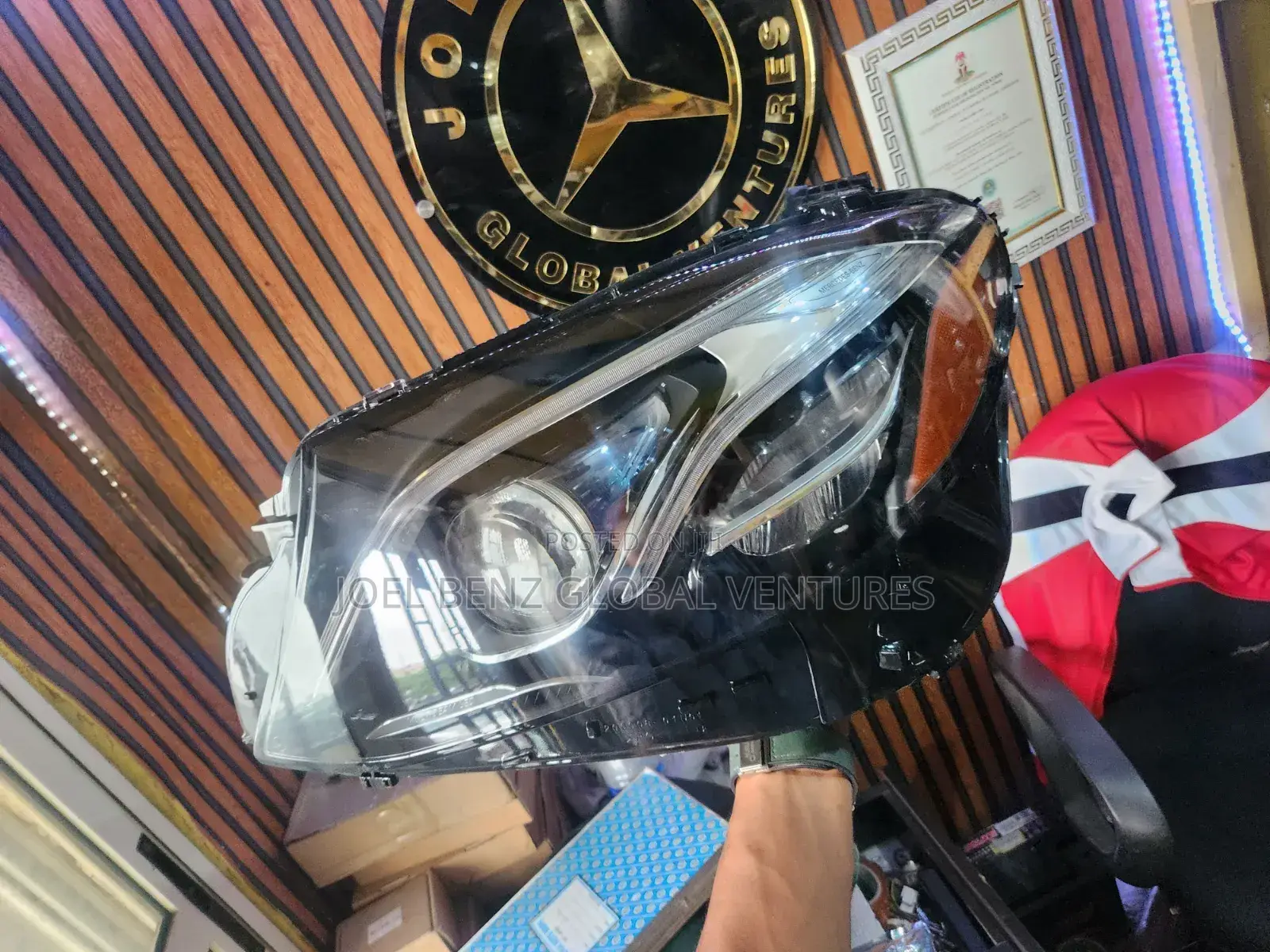 E350 2018 Double Beam Driver Side Headlight
