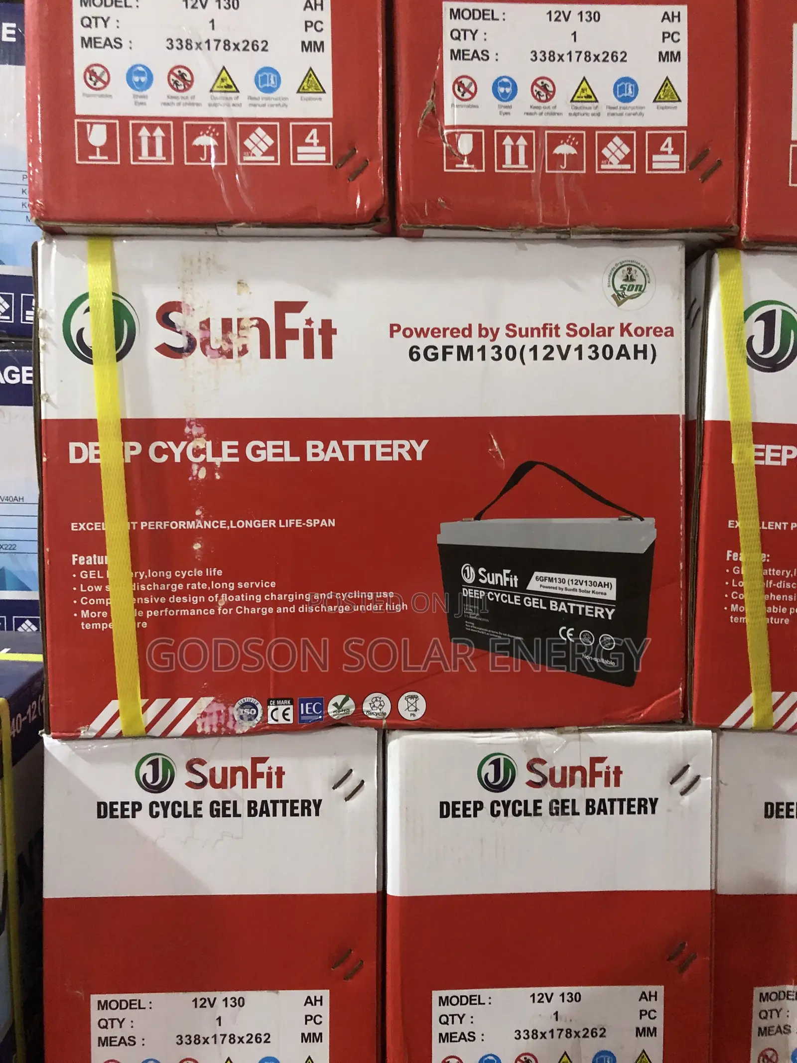 Sunfit Gel Solar Battery
