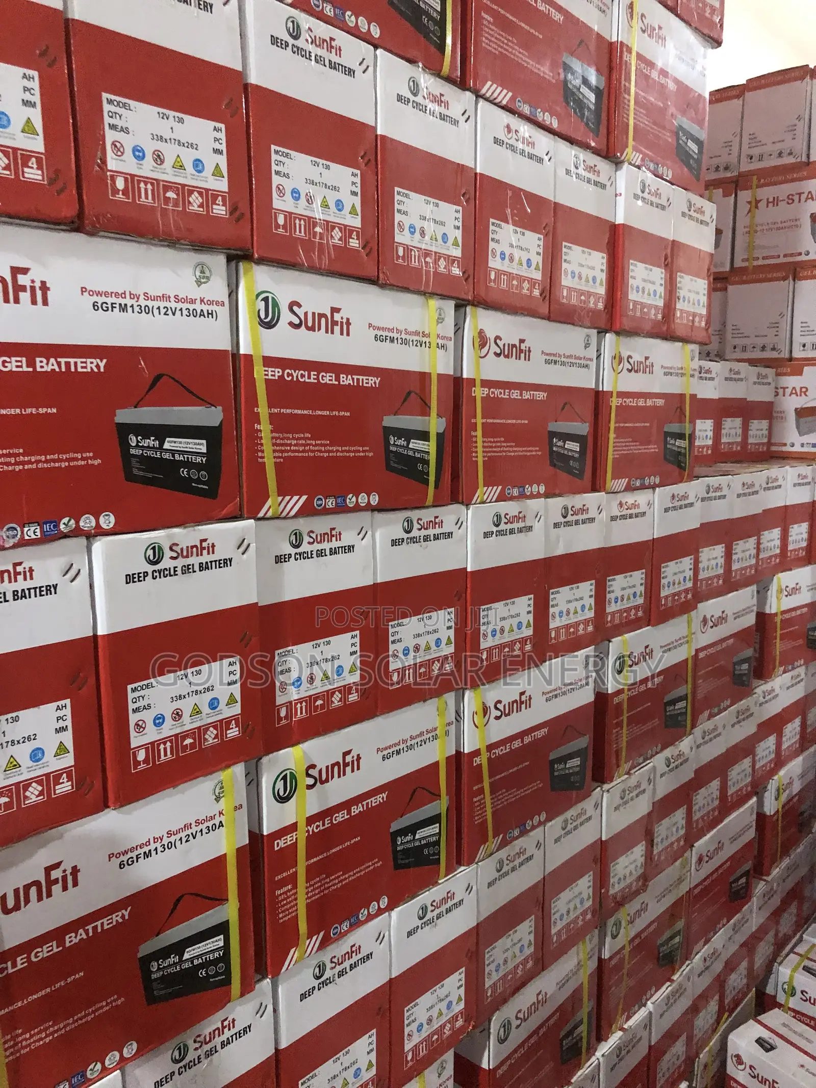 Sunfit Gel Solar Battery