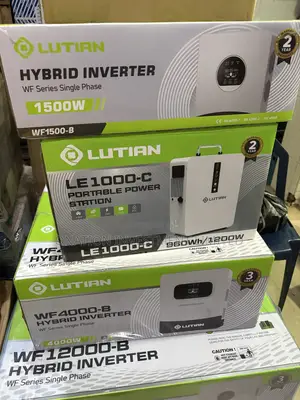 Lutian 1200w Solar Generator /Portable Power Station Wall Mounted