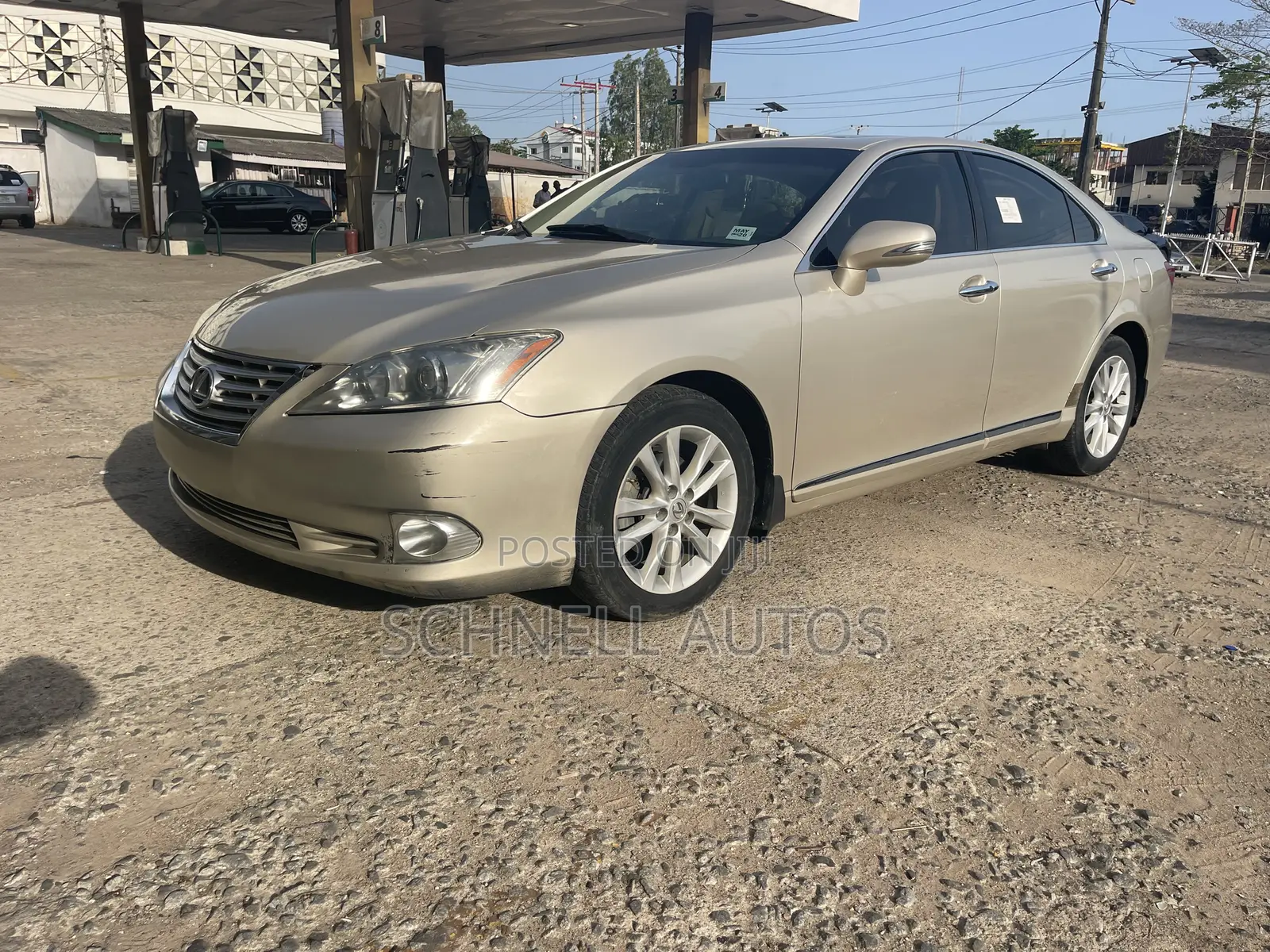 Lexus ES 350 2012 Gold