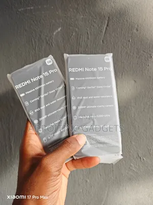 New Xiaomi Redmi Note 15 Pro 256 GB Silver