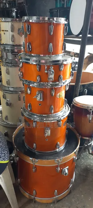 Neat Uk Used Stagg Jia Series 5set Drums.