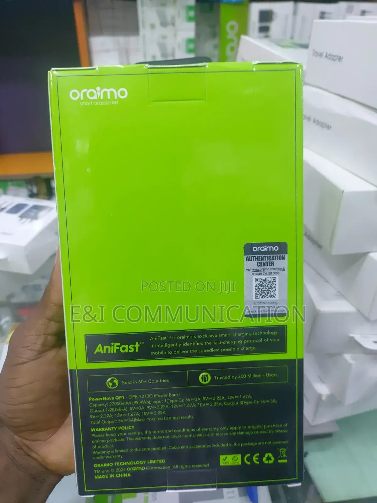 Oraimo 27000mah Power Bank
