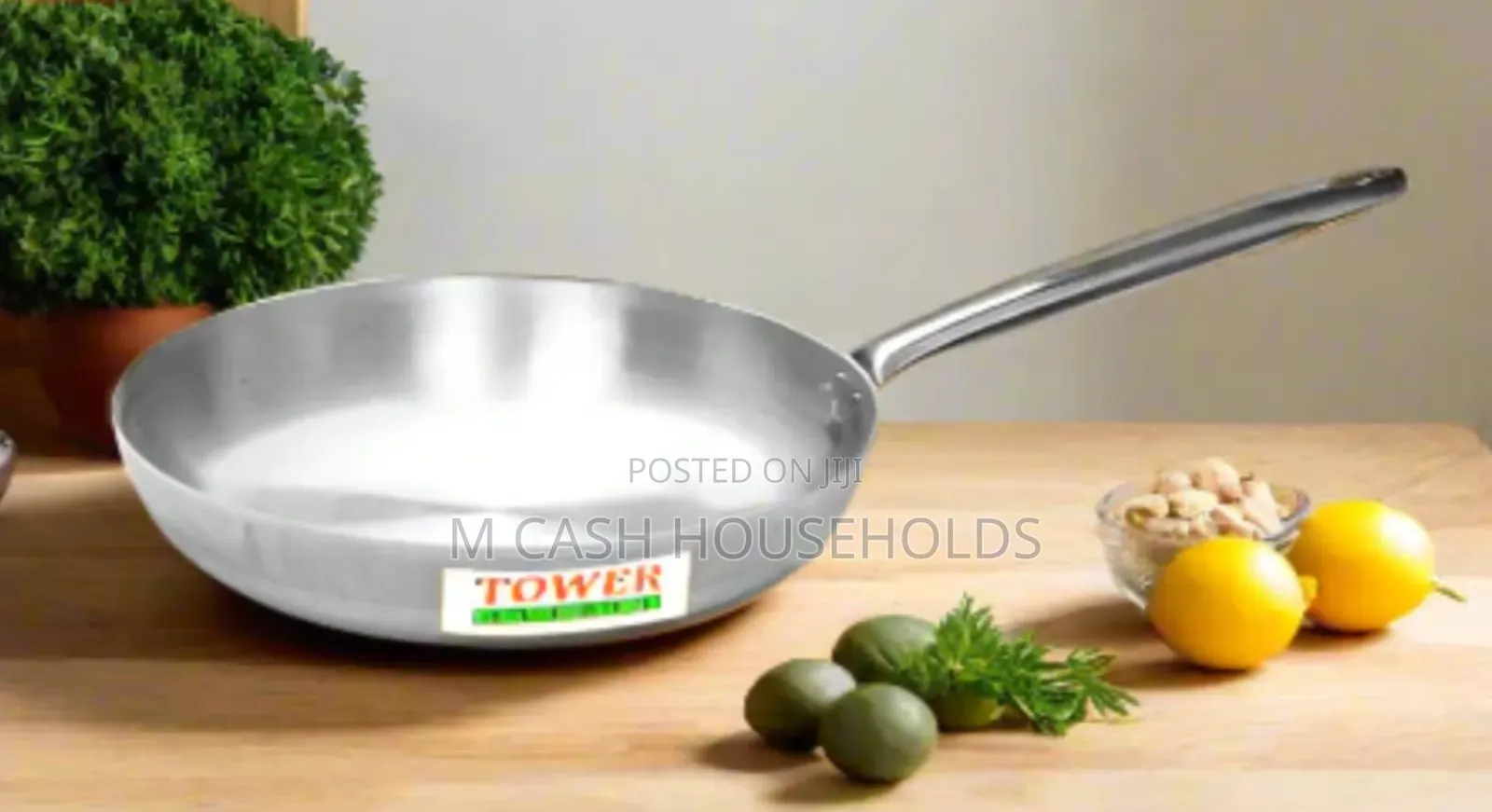 Tower Gold Flying Pan