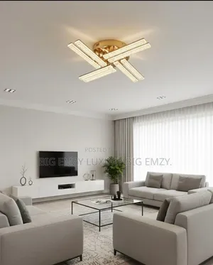 Led Modern Ceiling Light With Remote Control.