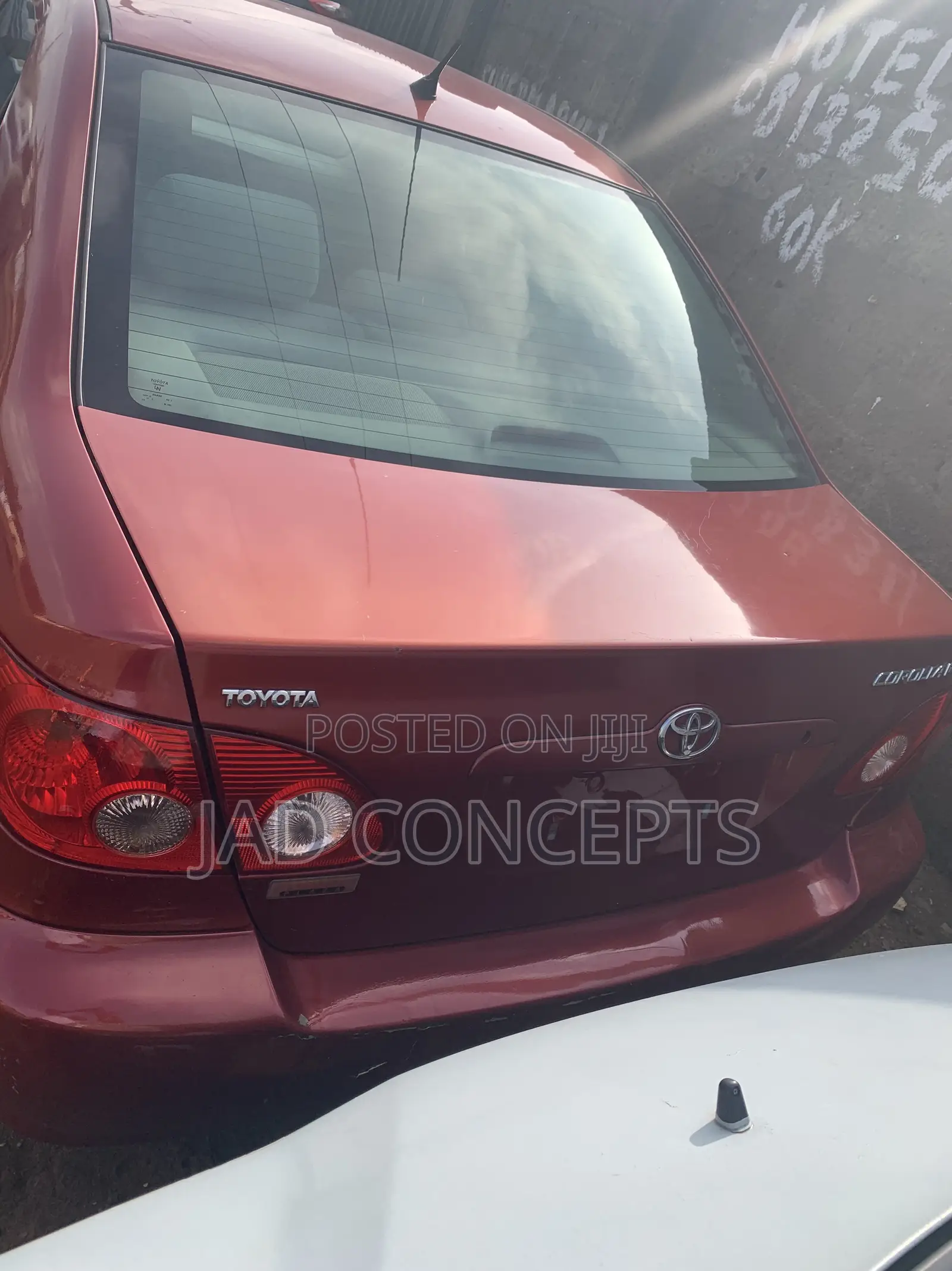 Toyota Corolla 2007 Red