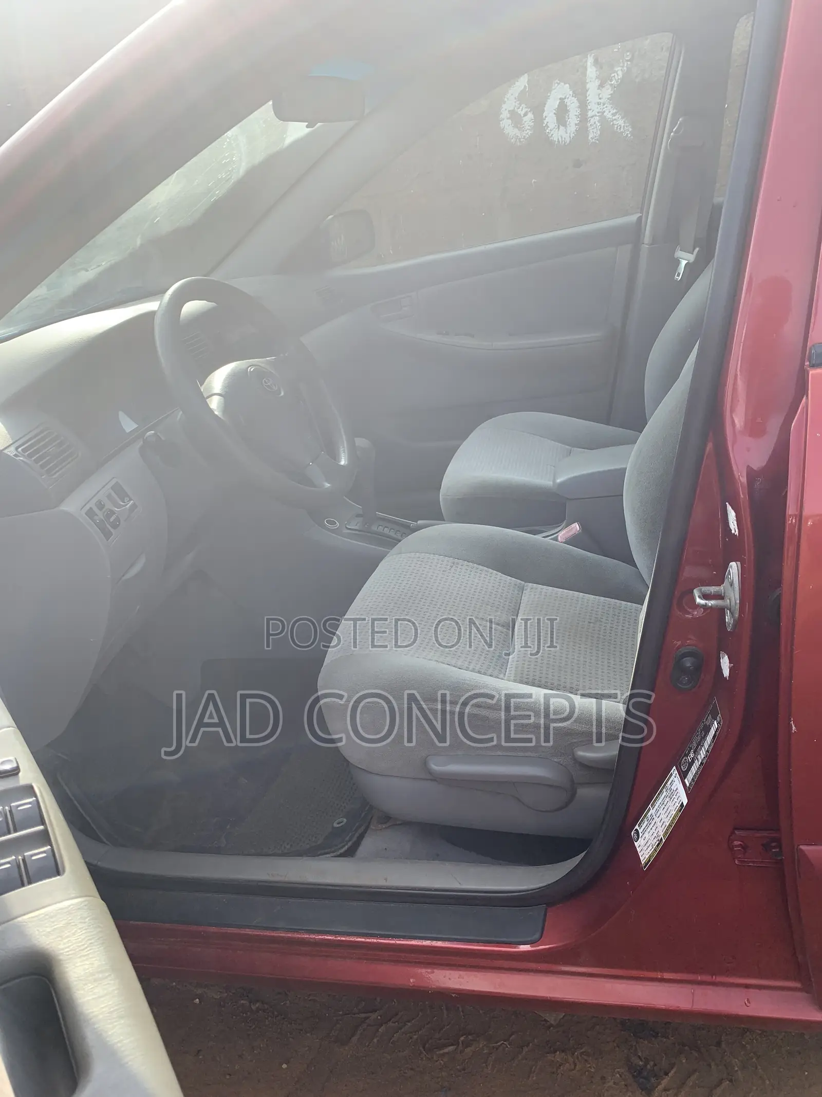 Toyota Corolla 2007 Red