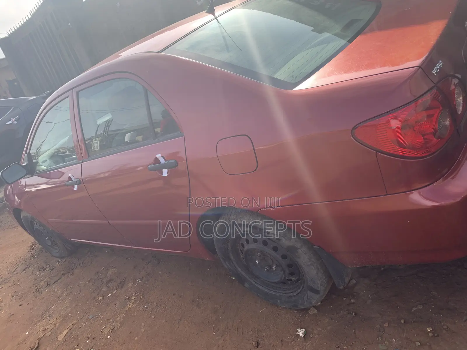 Toyota Corolla 2007 Red
