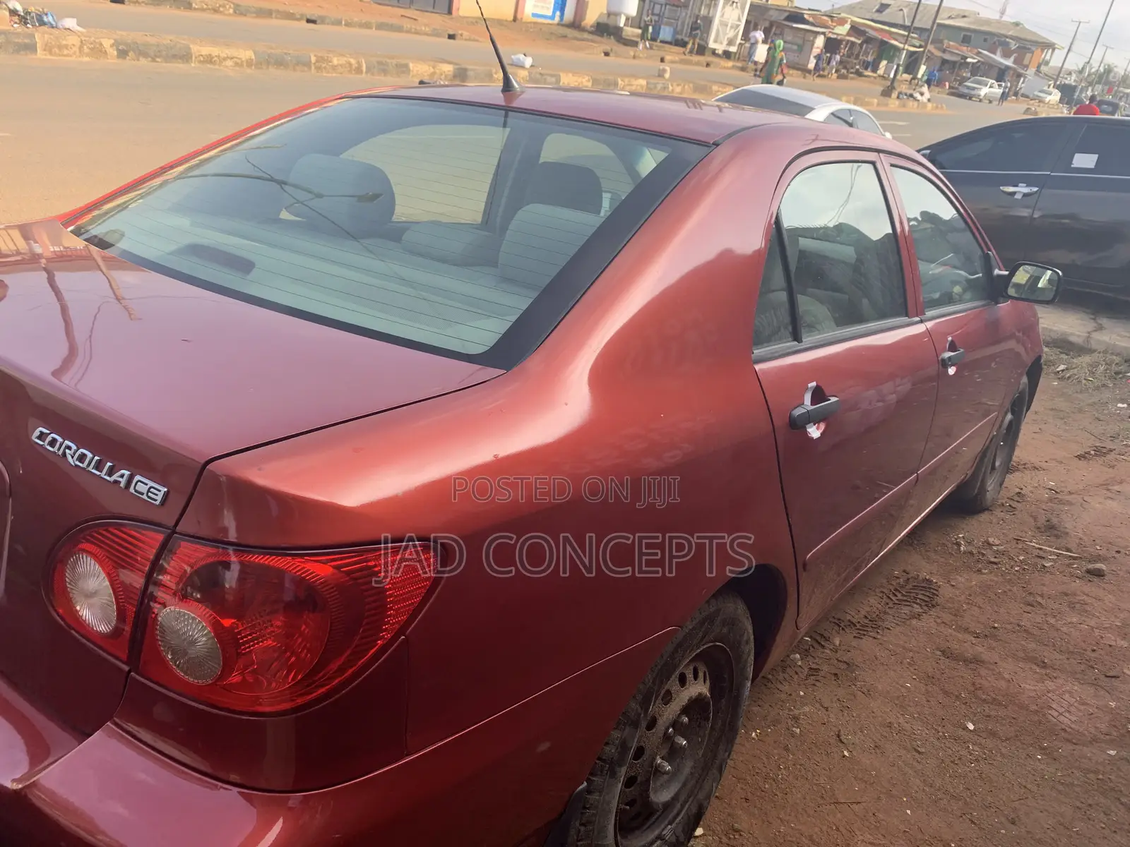 Toyota Corolla 2007 Red