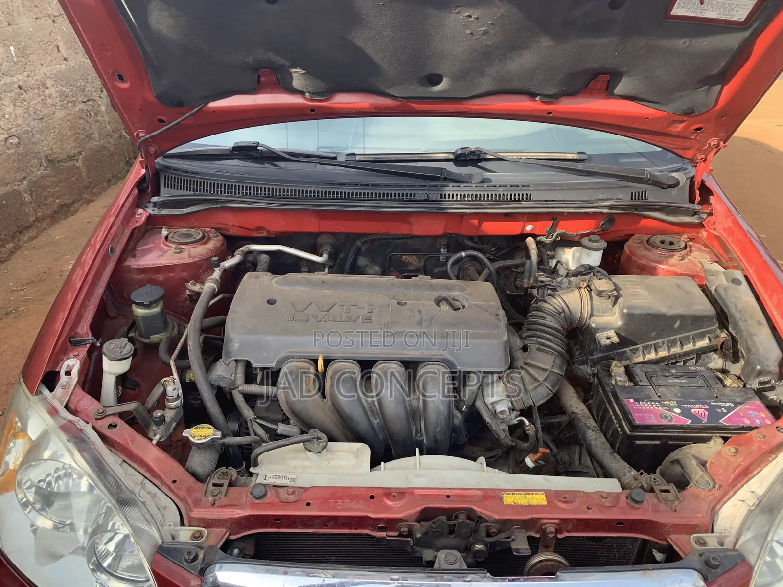 Toyota Corolla 2007 Red