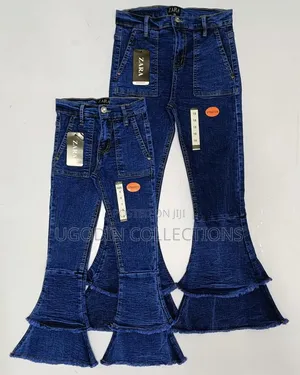 Quality Stock 2 Flare Palazzo Jeans for Girls.