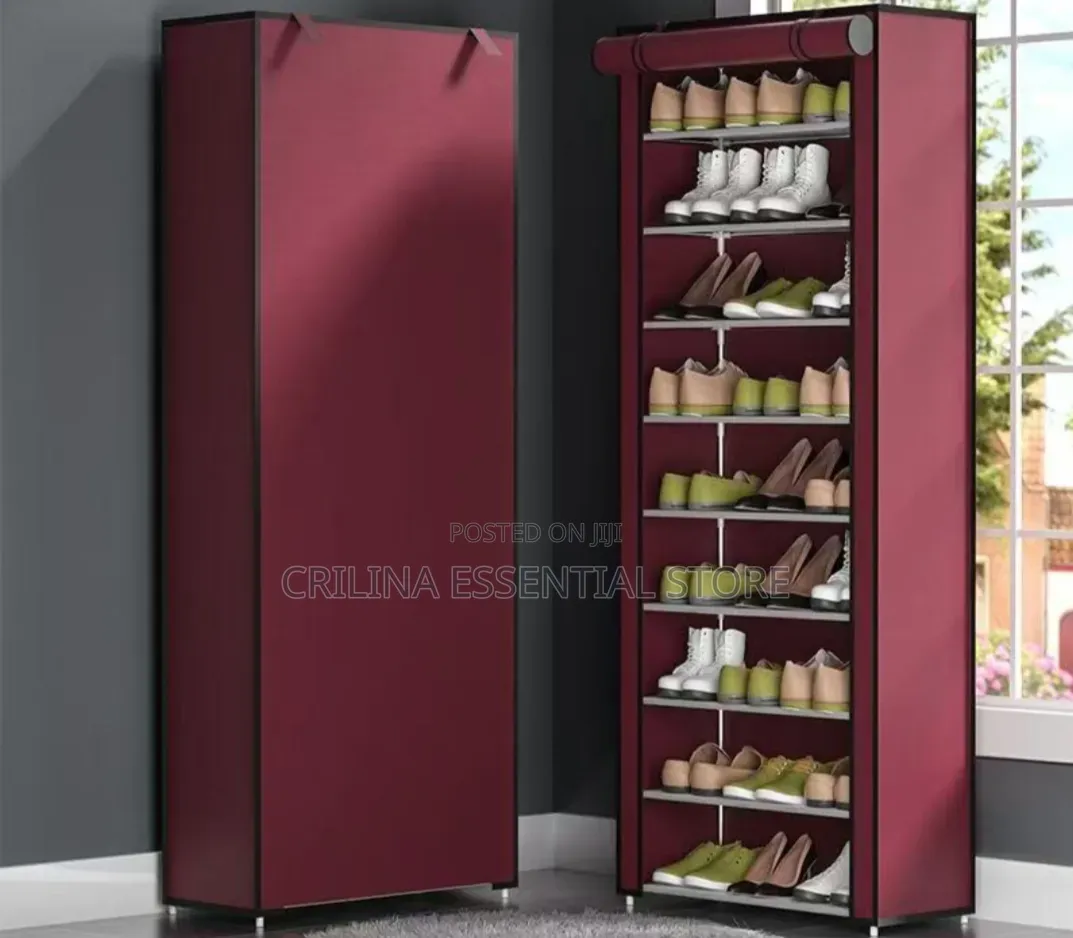 10 Single Row Zipper Shoe Cabinet