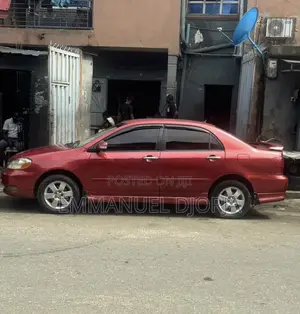 Toyota Corolla Sedan Automatic 2005 Red