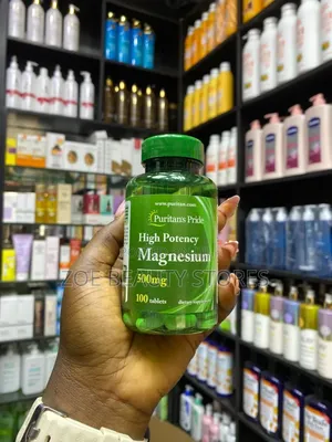 Puritan’S Pride High Potency Magnesium 500mg Tablets (100 Count)