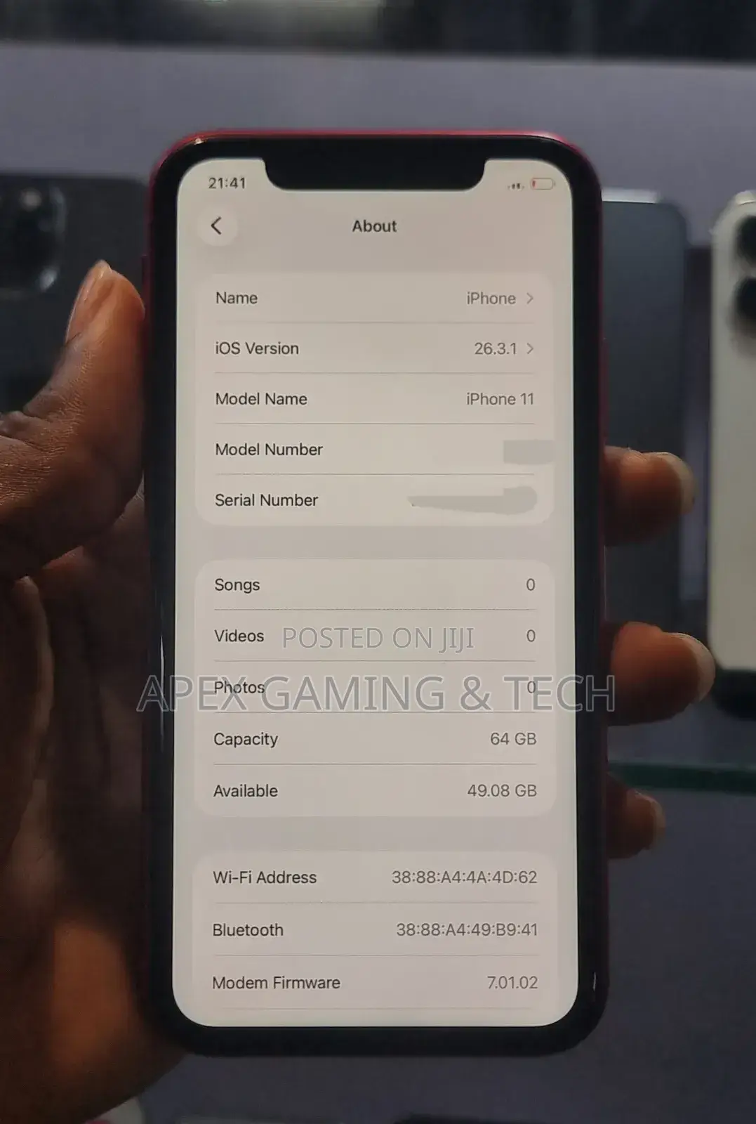 Apple iPhone 11 64 GB Red