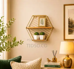 Metal Hexagon Rack
