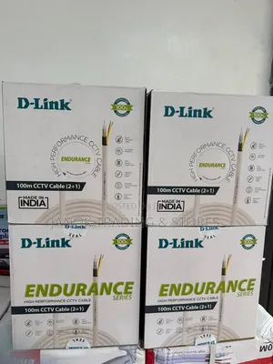D-Link Endurance Series 100m CCTV (2+1) High Performance Cable