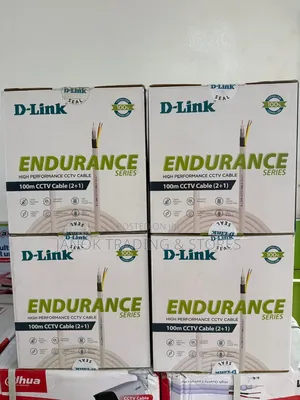 D-Link Endurance Series 100m CCTV (2+1) High Performance Cable