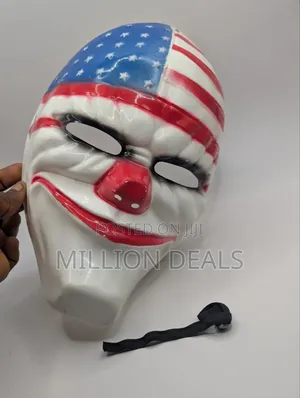 Classic Ski Plastic Men's Face Prank Party Mask