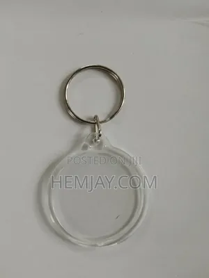 (100pcs) Fancy Shapes Transparent Keyholders