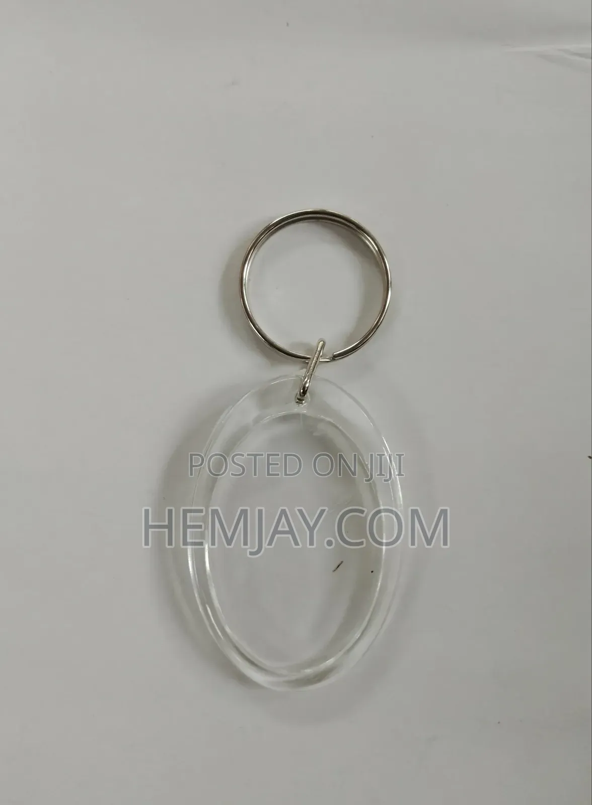 (100pcs) Fancy Shapes Transparent Keyholders