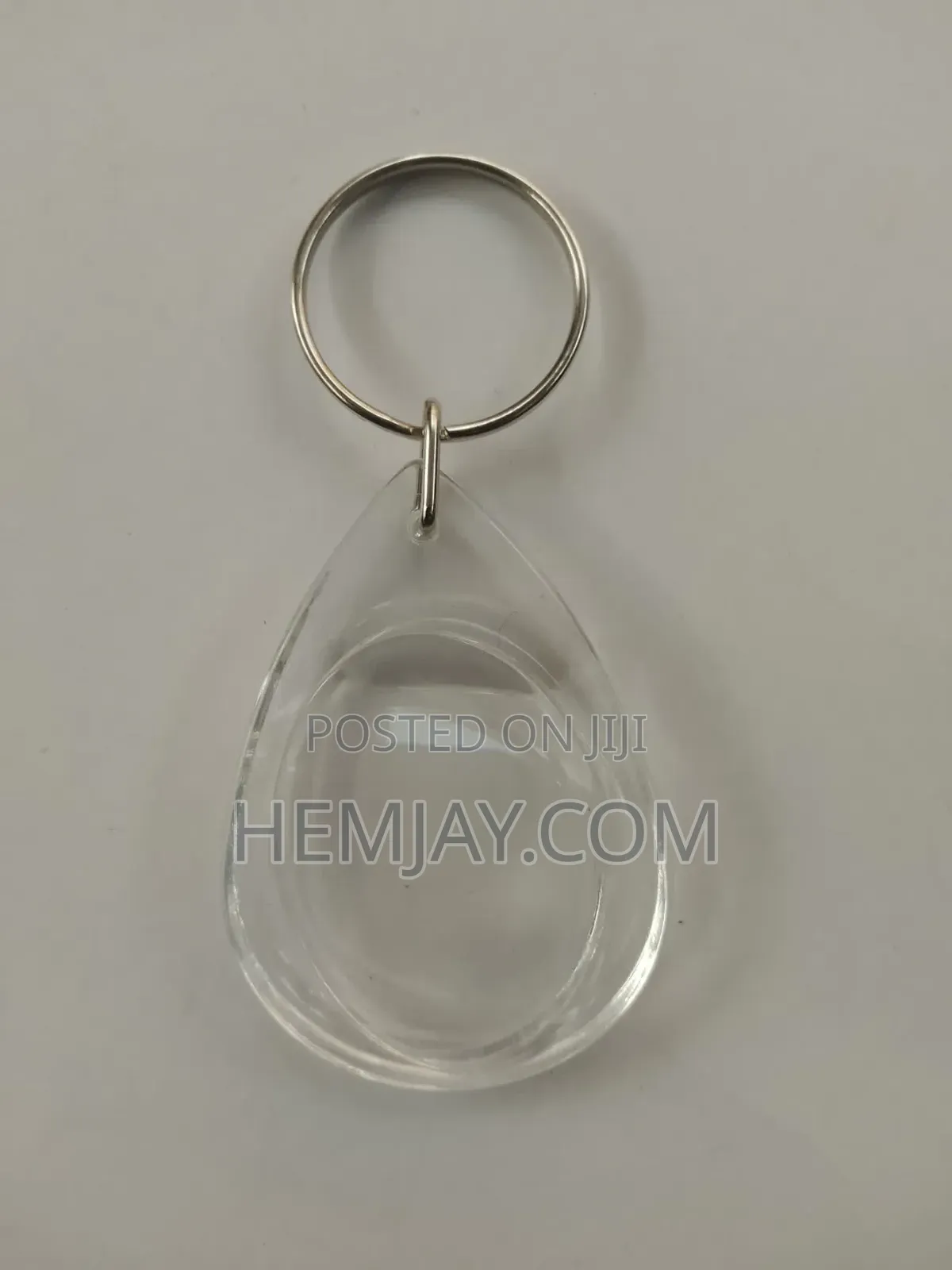 (100pcs) Fancy Shapes Transparent Keyholders