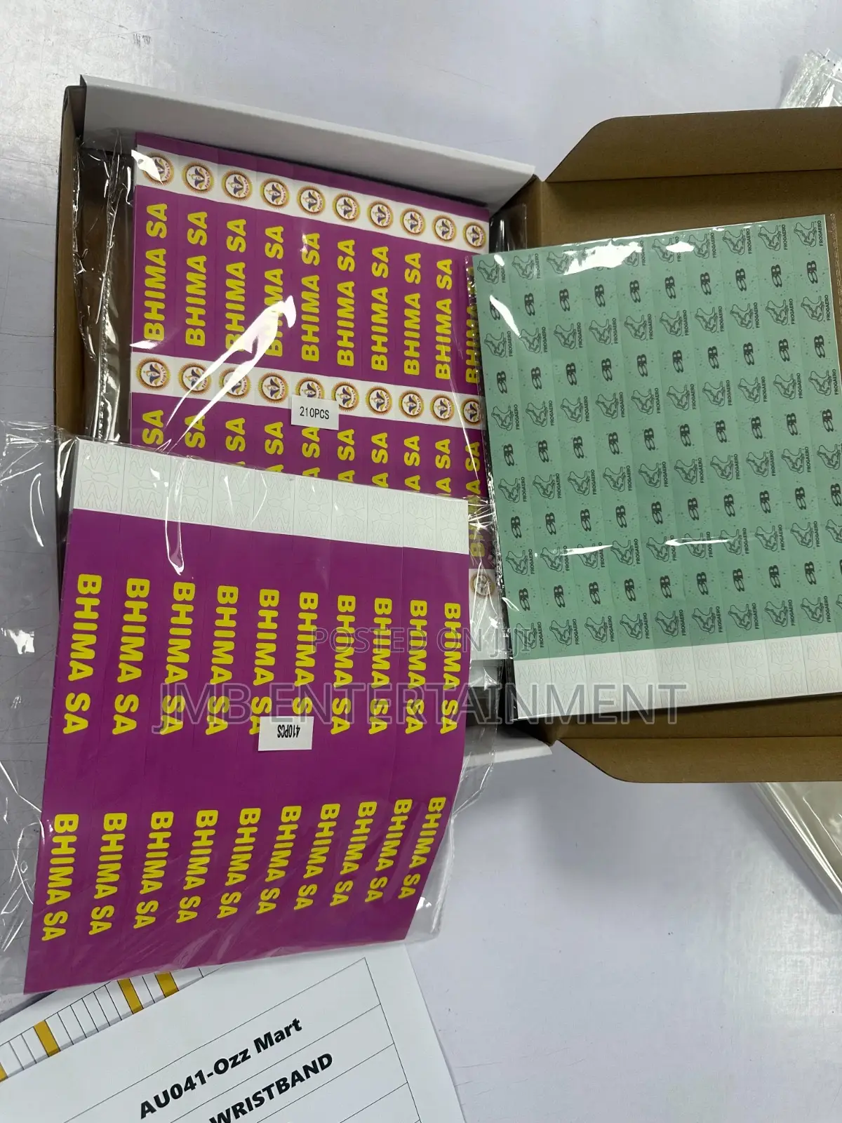 Event Wristbands Tags Available!