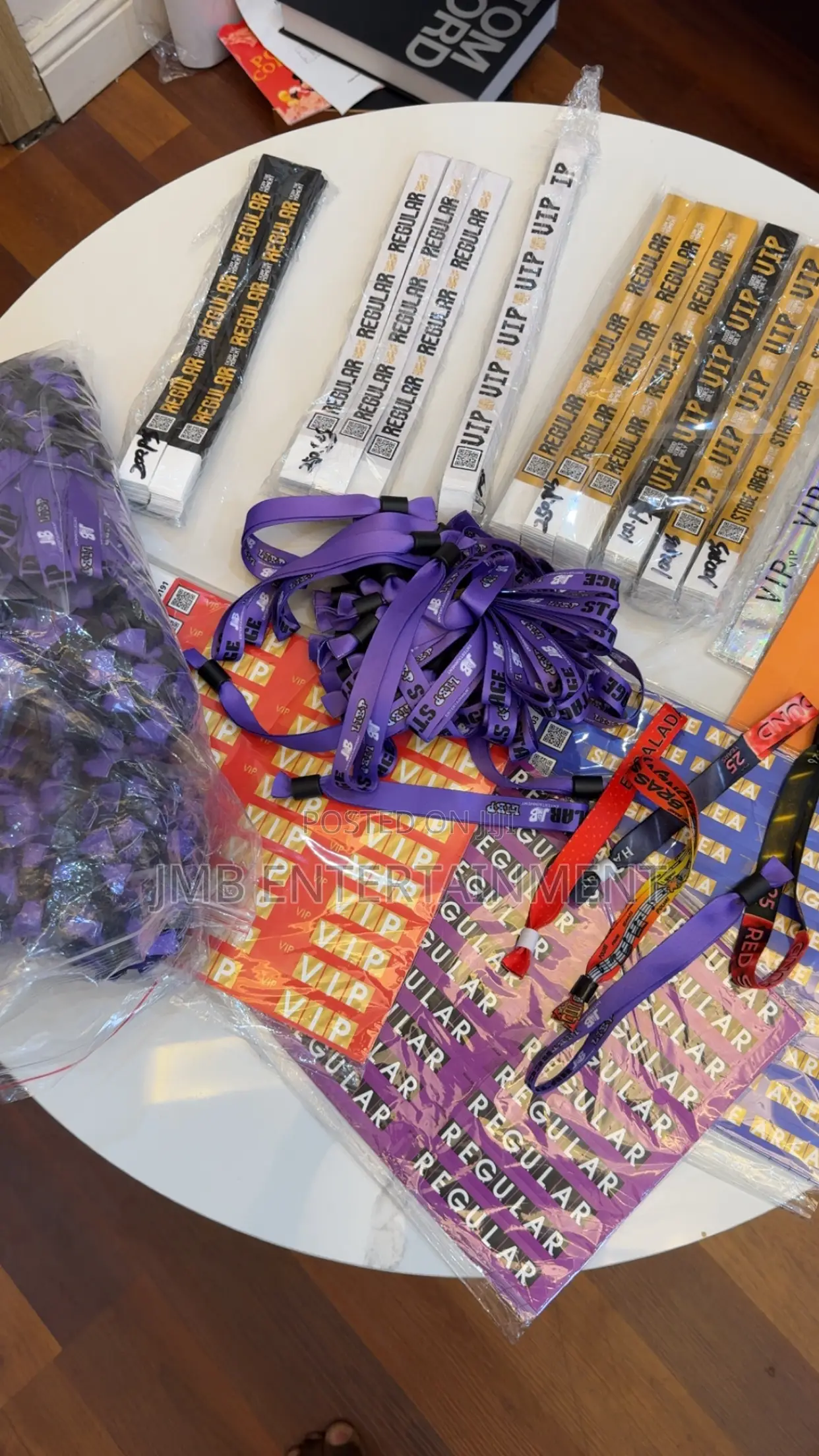 Event Wristbands Tags Available!