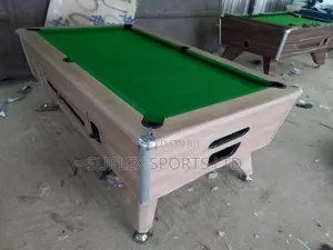 Marble Coin Operated 7ft Switch Snooker With Full Accessories