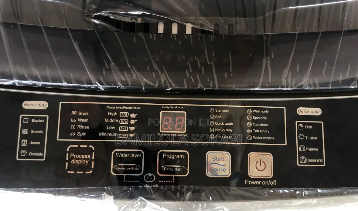 12kg Fully Automatic Top Load Washing Machine