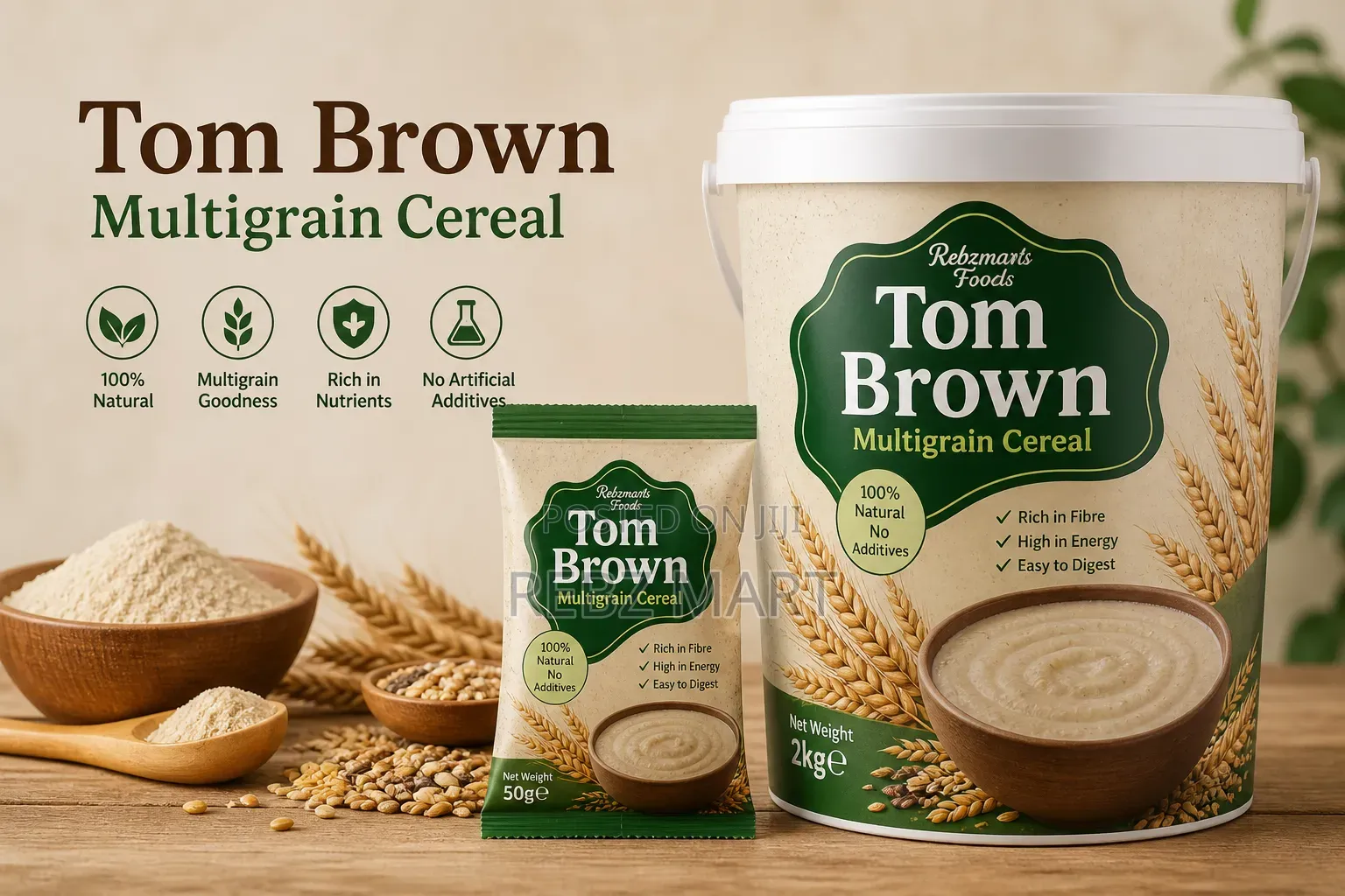 Tom Brown Multigrain Cereal