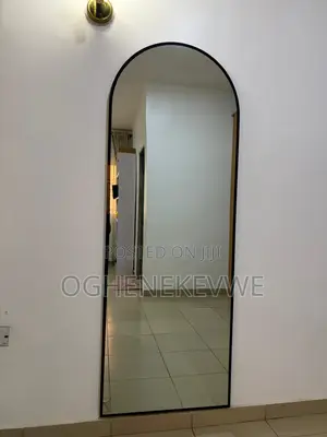 6ft Black Coated Mirror