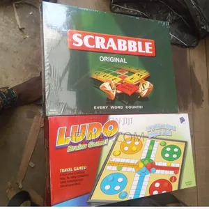 (2in1). Biggest Scrabble and Ludo Board