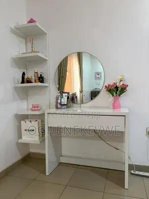 Vanity Set With Floating Shelf